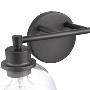 Julian 16'' Wide 2-Light Vanity Light - Matte Black 6