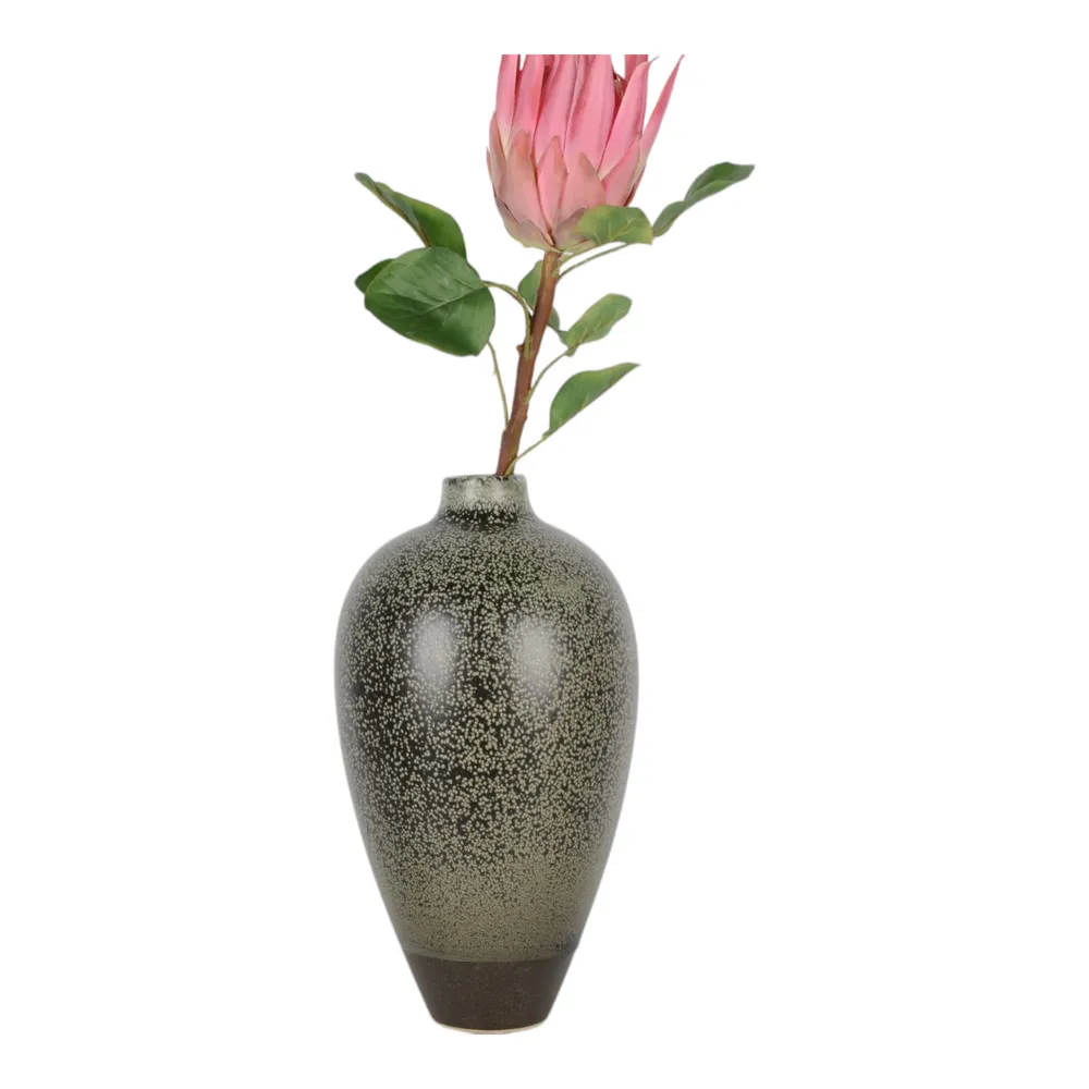 CAMDENMOOR GREEN VASE 15 (IN)
