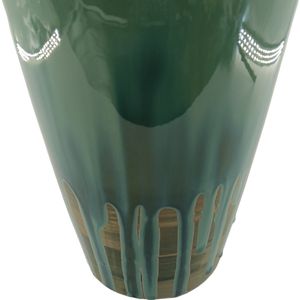 COLEFIELD GREEN VASE 16 (IN) 4