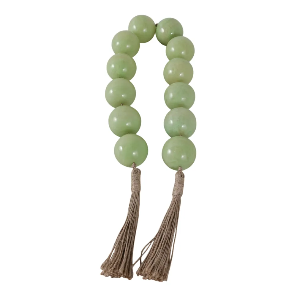 PALMERHAVEN GREEN BEAD 2 (IN)