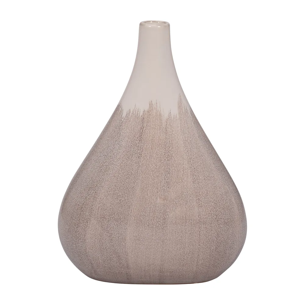 ALDERWELL WHITE VASE 12 (IN)