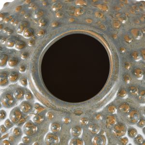 Jaffe Vase - Small Green Reactive 3