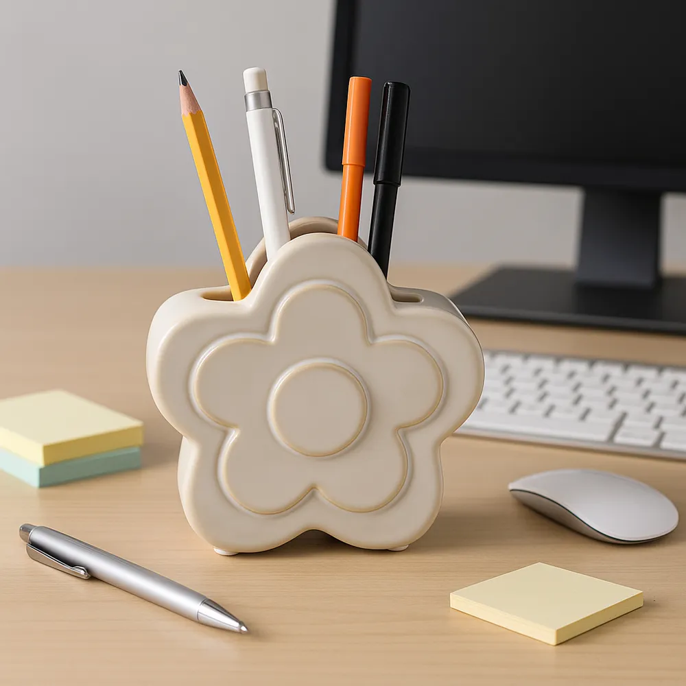 GRANTPORT IVORY PENCIL CUP 6 (IN)