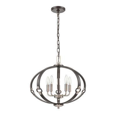 Armstrong Grove 20'' Wide 5-Light Chandelier - Espresso