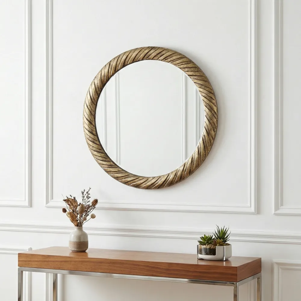 ROLANDWOOD BRONZE MIRROR 29 (IN)