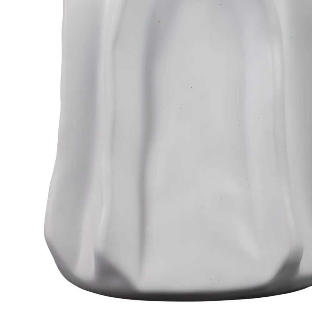 DAWSONWELL WHITE VASE 14 (IN)