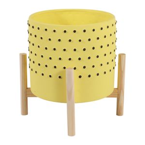 COLECREST YELLOW PLANTER 11 (IN) 7