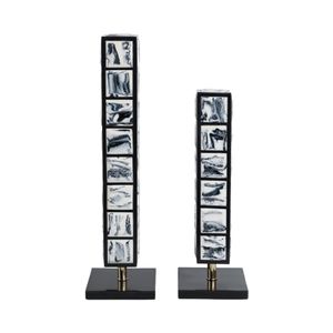 EATONHAM SET OF 2 BLACK DECOR 21 (IN) 5