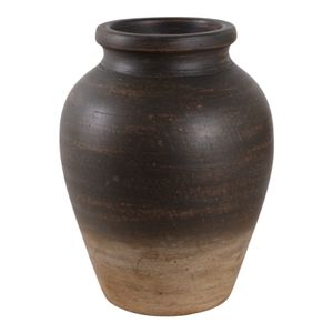 HAWLEYWORTH BROWN VASE 11 (IN) 4
