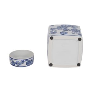 HERMONWICK WHITE CHINOISERIE 9 (IN) 8