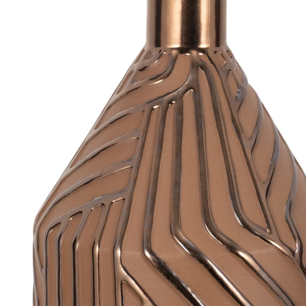 EATONPARK BROWN VASE 28 (IN)