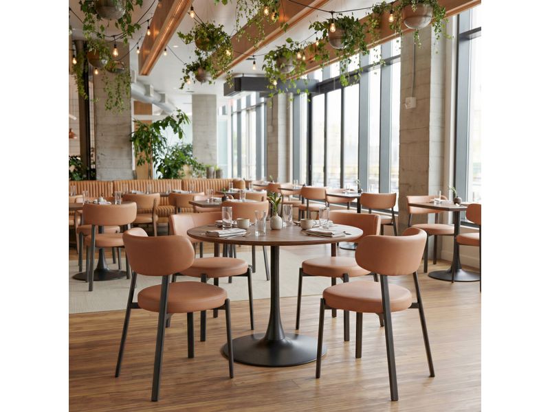 Opus Dining Table Brown & Black 10
