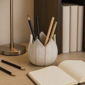 BLANTONVALE IVORY PENCIL CUP 4 (IN) 12
