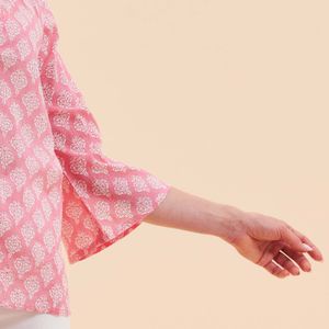 Fifer Pink Cotton Kurta Tunic 7