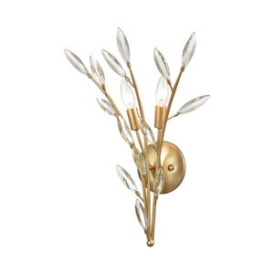Flora Grace 20'' High 2-Light Sconce - Champagne Gold 2