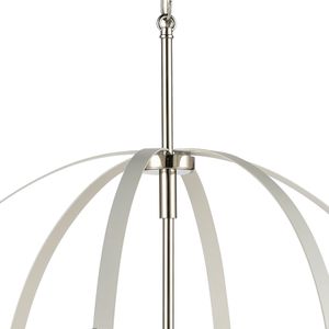 Rotunde 26'' Wide 6-Light Chandelier - Matte White 3