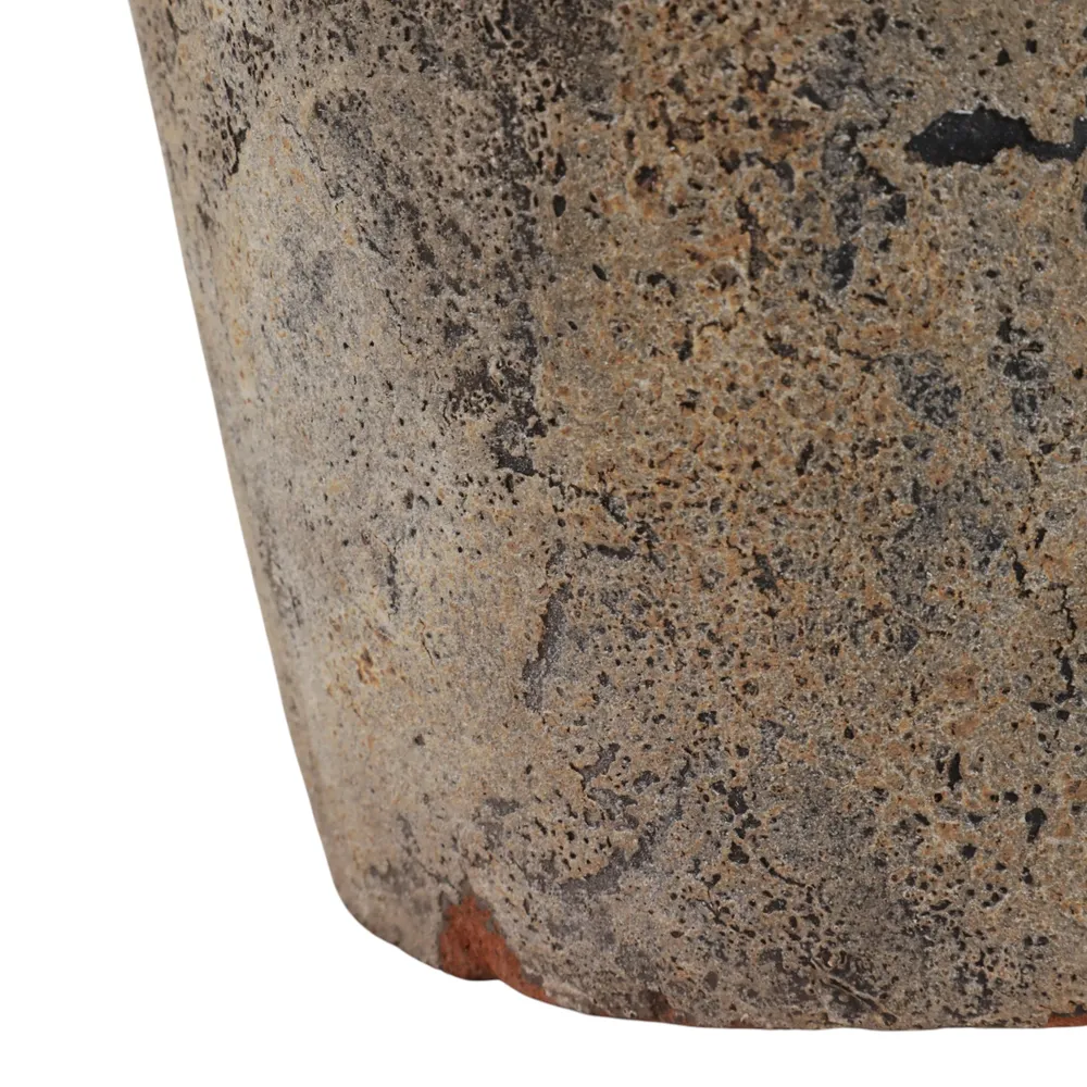 RUSHBROOK BROWN VASE 18 (IN)