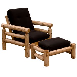 Voyageur Simplified Futon Chair & Ottoman 1