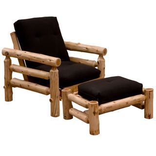 Voyageur Simplified Futon Chair & Ottoman
