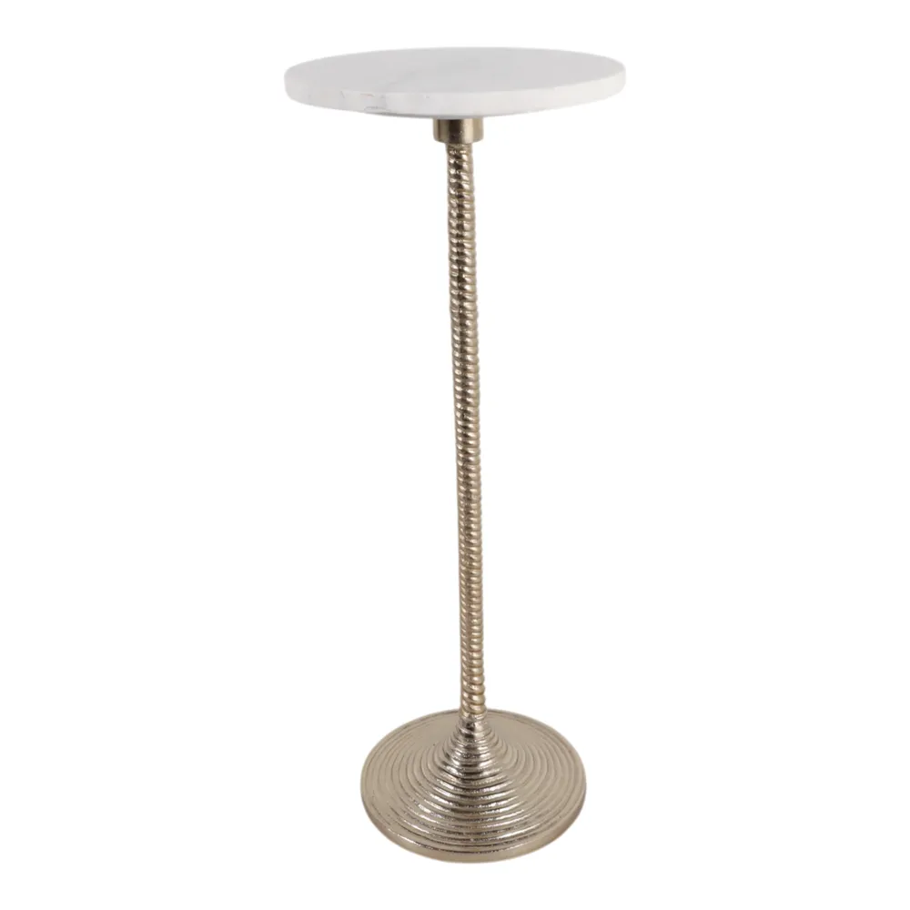 FALTONLEY WHITE ACCENT TABLE 26 (IN)