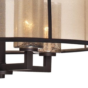 Diffusion 24'' Wide 4-Light Chandelier - Oil Rubbed Bronze 5