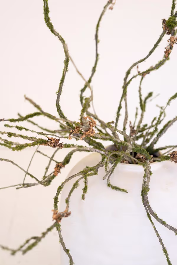 Artificial Moss Covered Branch