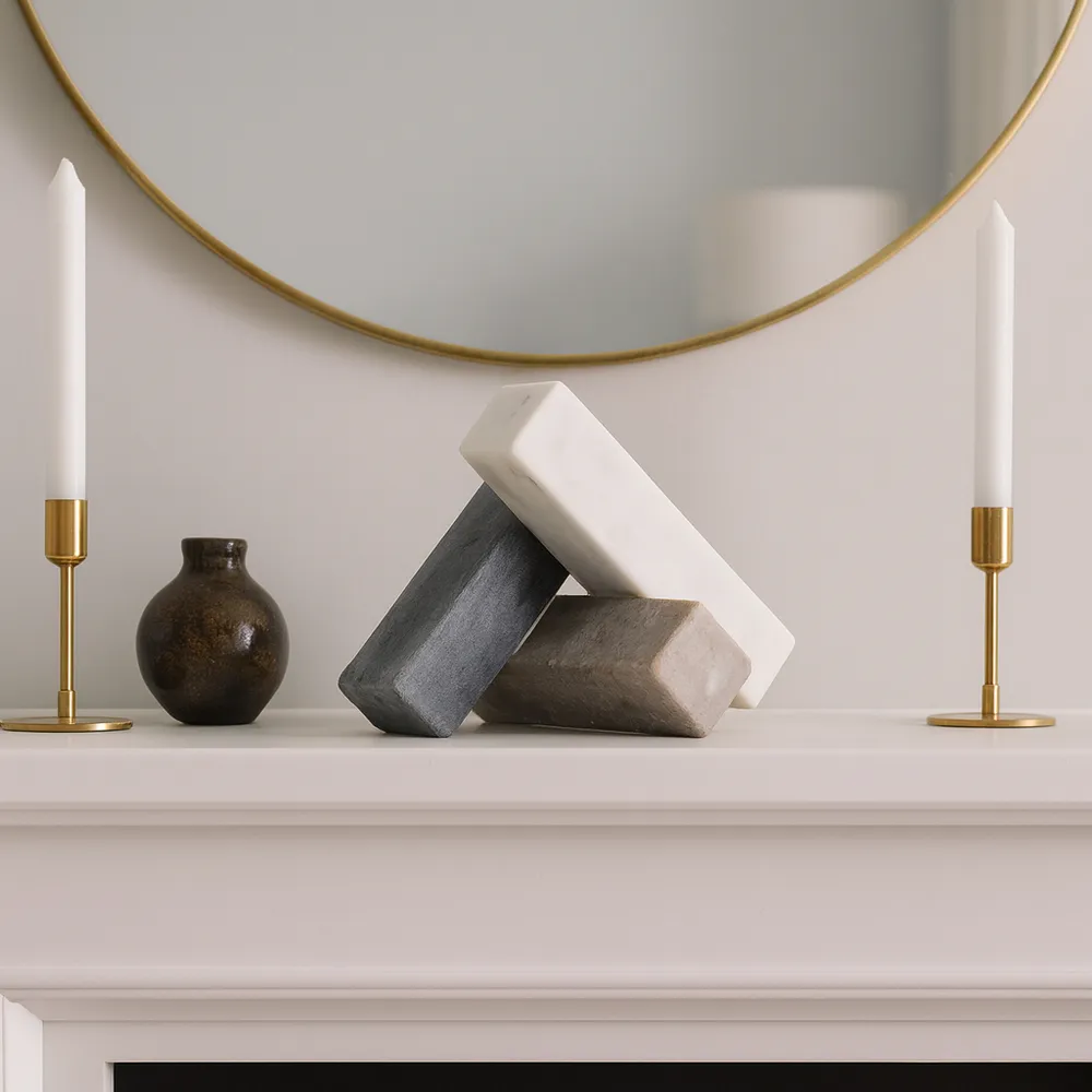TARADALE WHITE DECOR 6 (IN)