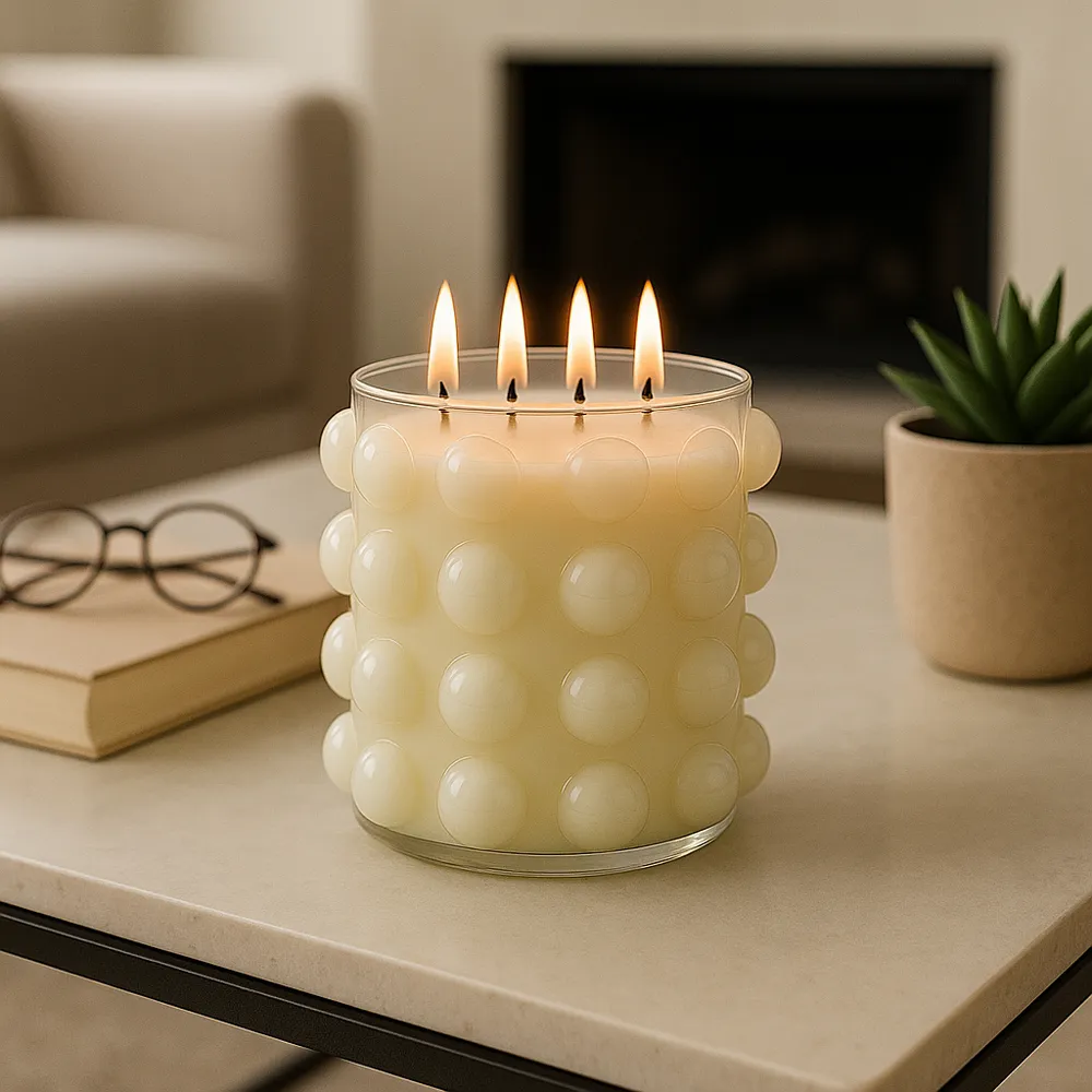 BUFORDHAM IVORY CANDLE 7 (IN)