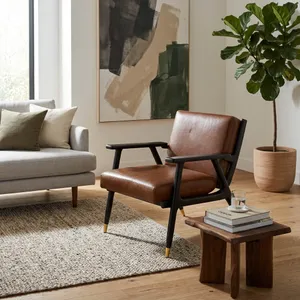 TROYBROOK BROWN CHAIR 34 (IN) 7