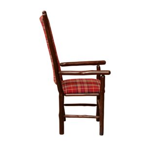 Hickory High Back Upholstered Back Arm Chair - 
Customer's Own Material 4