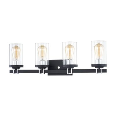 Holdfast 28″ Wide 4-Light Vanity Light - Charcoal