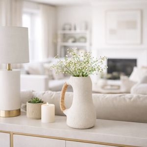WALTWIND IVORY VASE 13 (IN) 12