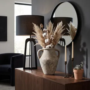BLAINEOAK TAN VASE 12 (IN) 2