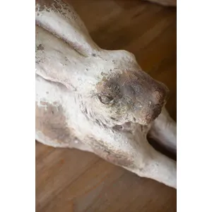 Faux Concrete Reclining Rabbit 6