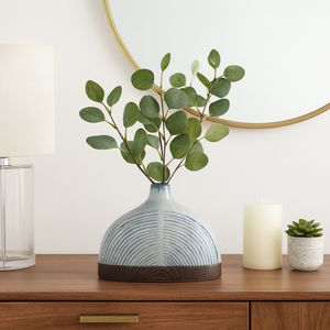 ELDERGROVE BLUE VASE 8 (IN) 12
