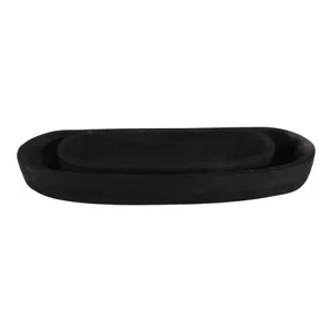 ELTONWIND SET OF 2 BLACK BOWLS 4 (IN) 6
