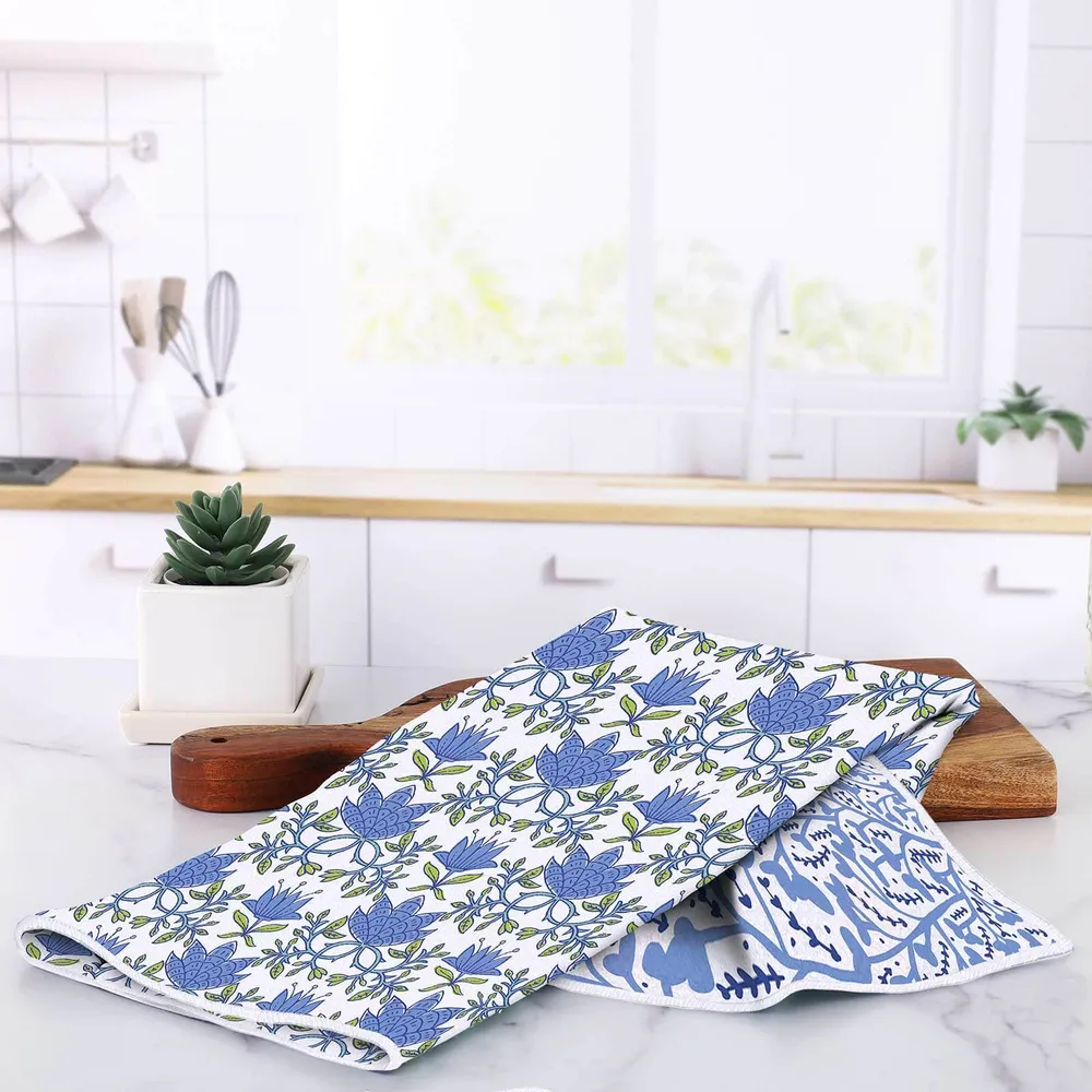 Tilley Blue Eco Kitchen Tea Towel