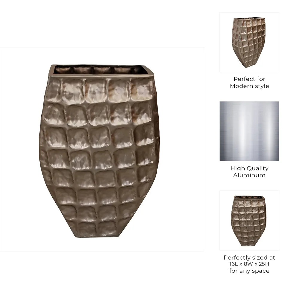 FORDHAMROSE GOLD PLANTER 25 (IN)