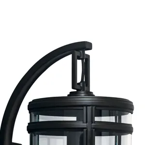 New Yorker 14'' High 1-Light Outdoor Sconce - Acid Dipped Black 3