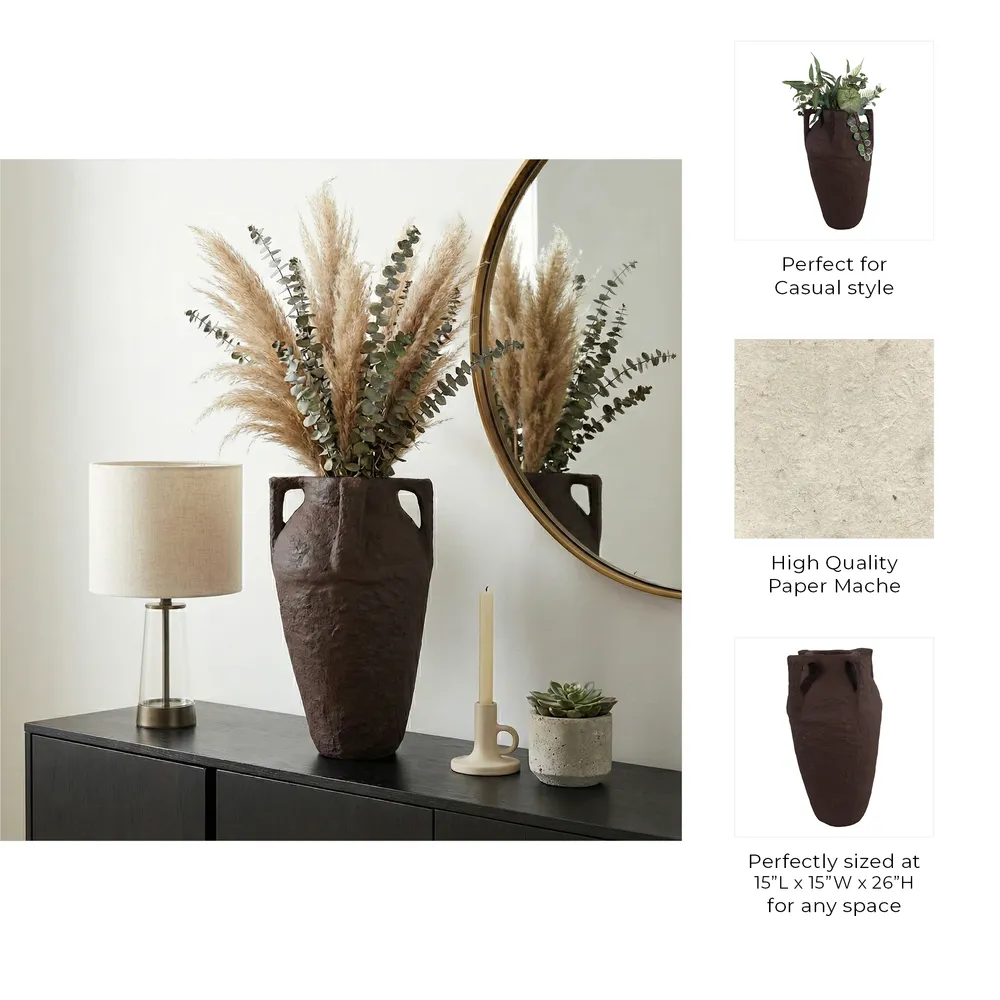 WATSONLAND BROWN VASE 26 (IN)