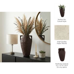 WATSONLAND BROWN VASE 26 (IN) 11