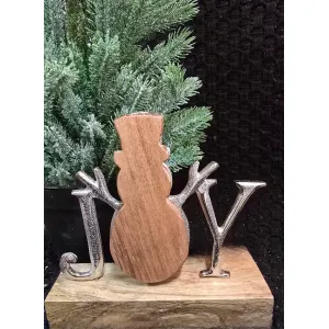 Nikel Snowman Joy 7x6.5in 1