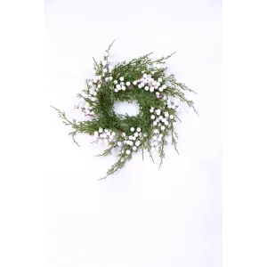 Winter Berries 6.5in Candle Ring 3