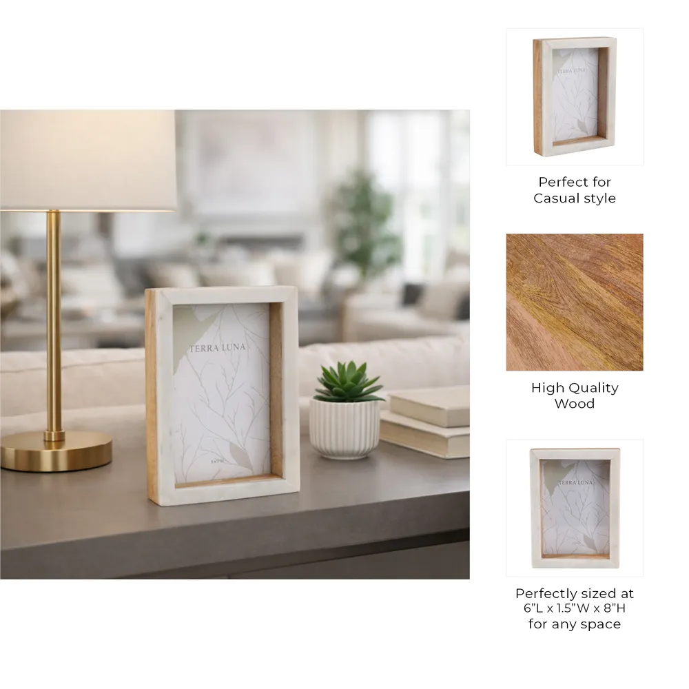 PEARLDALE WHITE FRAME 8 (IN)