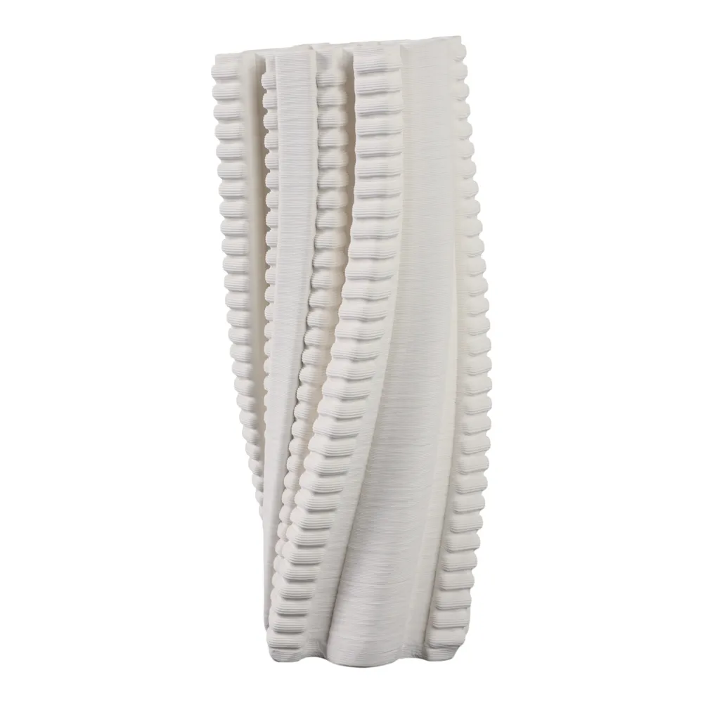 CALDERFIELD IVORY VASE 13 (IN)