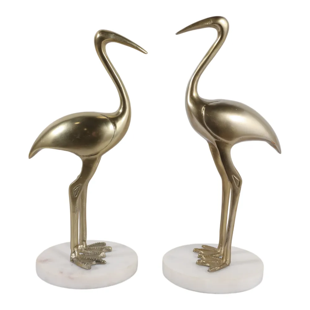 MONROEDALE SET OF 2 GOLD DECOR 13 (IN)