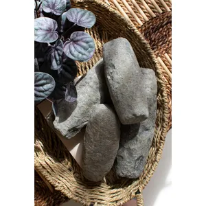 Set of 4 Hand-Carved Stone Pestles 2