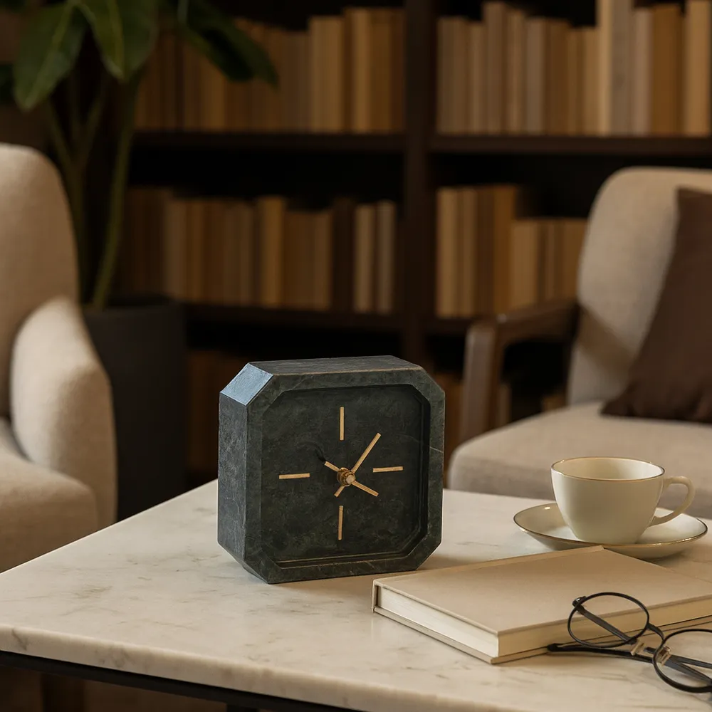VALESTONE GREEN CLOCK 6 (IN)