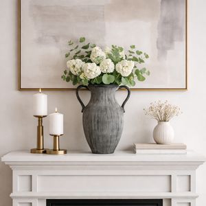 ALTONMILL BLACK VASE 15 (IN) 13
