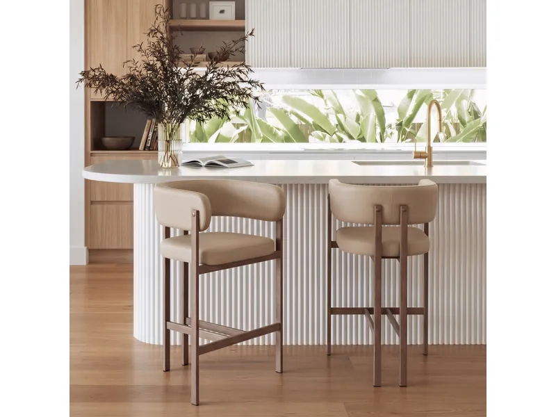 Ruge Counter Stool Beige 2